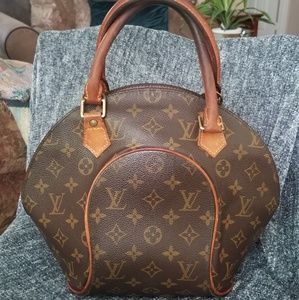 Louie Vuitton Bowling Ball Purse with Strap